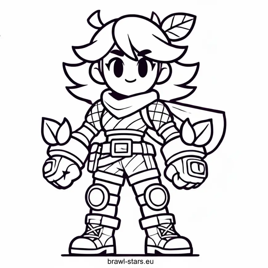 Rosa's Coloring Page